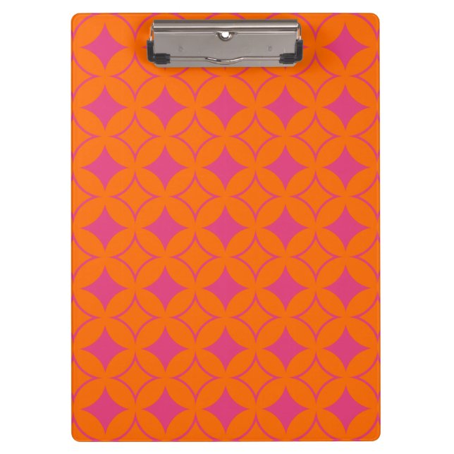 Porte-bloc Shippo rose et orange (Devant)