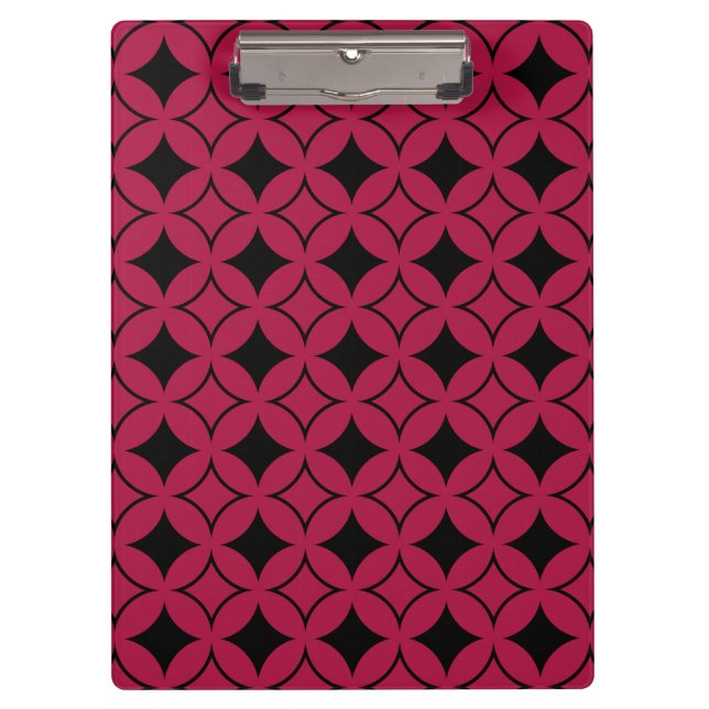 Porte-bloc Shippo rouge et noir (Devant)