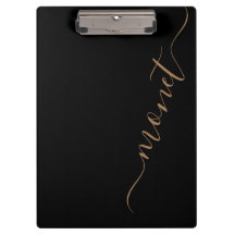 Simple Manuscrit Script Name Personalized