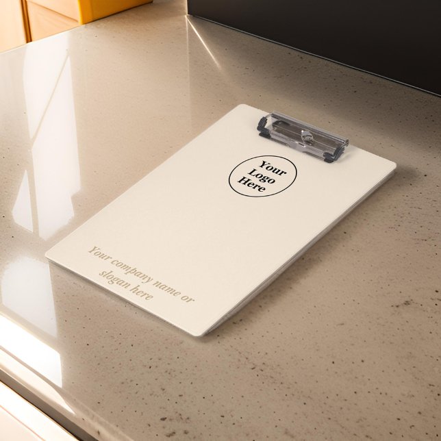 Porte-bloc Simple minimaliste beige (Créateur téléchargé)
