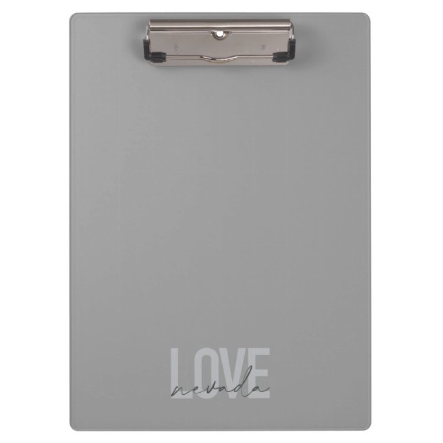 Porte-bloc Simple, moderne, design minimal et cool J'aime Nev (Devant)