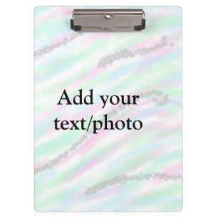Porte-bloc Simple pailleté pastel coloré ajoutez votre texte