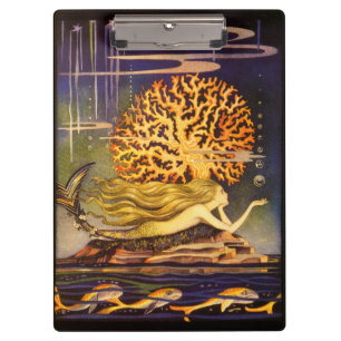 Porte-bloc Sirène vintage