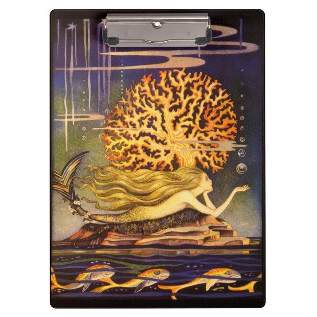 Porte-bloc Sirène vintage (Devant)