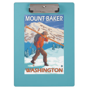 Porte-bloc Skis de transport de neige de skieur - Baker de