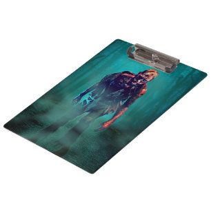 Porte-bloc SlipperyJoe terrifiante figure de zombie isolée om