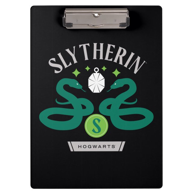 Porte-bloc SLYTHERIN™ Double serpent pendentif graphique de l (Devant)