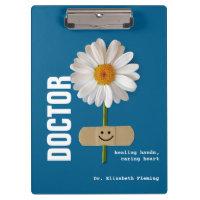 Smiling Daisy Nom personnalisé Porte - bloc pour D
