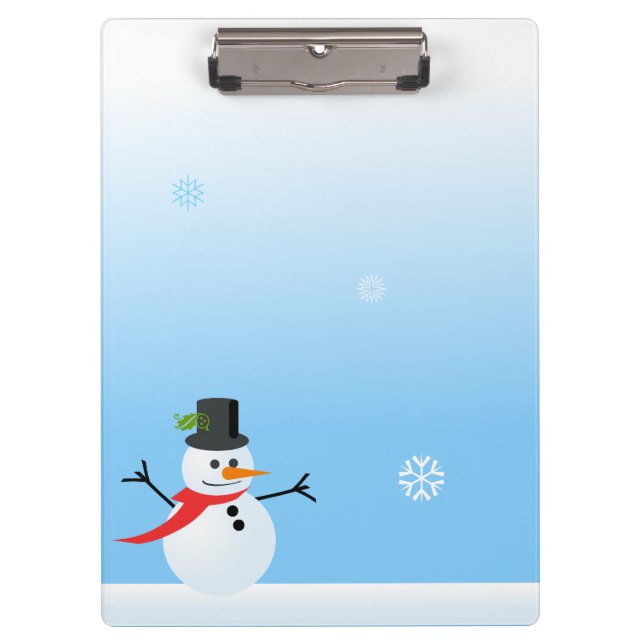 Porte-bloc Snowman (Devant)