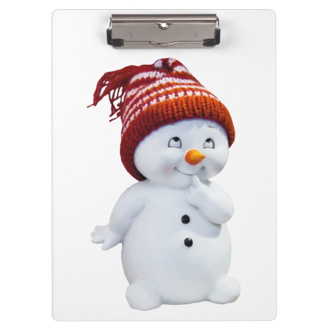 PORTE-BLOC SNOWMAN JOUEUR (Devant)