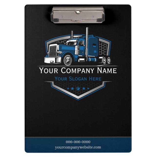 Porte-bloc Société professionnelle de camionnage (Devant)