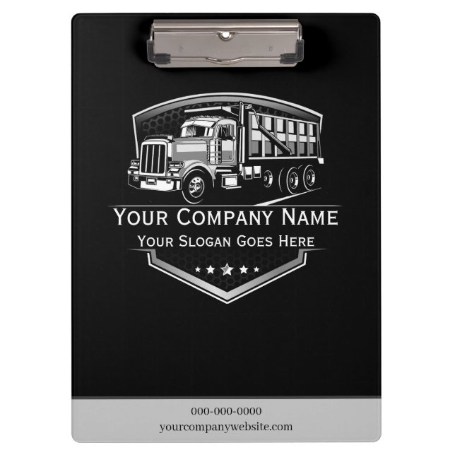 Porte-bloc Société professionnelle de camionnage (Devant)