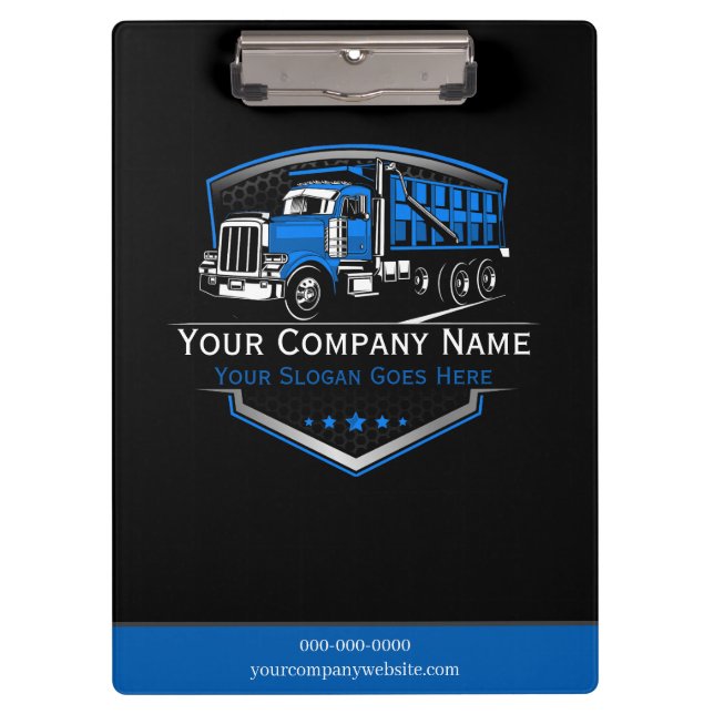 Porte-bloc Société professionnelle de camionnage (Devant)