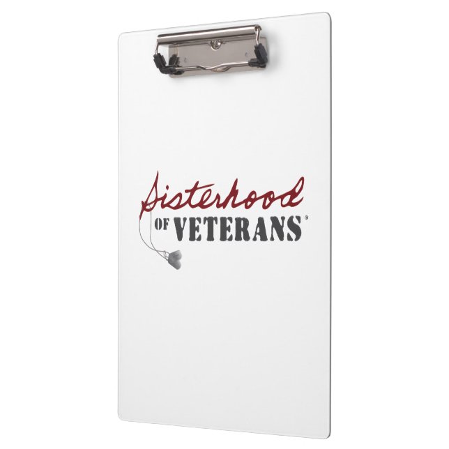 Porte-bloc Sœurs de la fierté militaire des vétérans Design (Gauche)