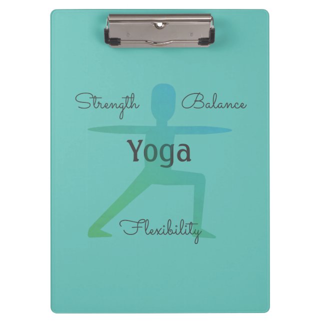 Porte-bloc Solde de force du yoga Flexibilité (Devant)
