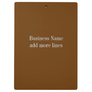 Porte-bloc Solide entreprise Brown