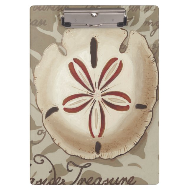 Porte-bloc Sonnet de bord de mer III (Devant)