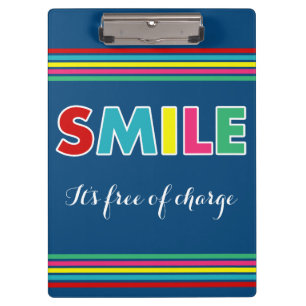 Porte-bloc Souriez !