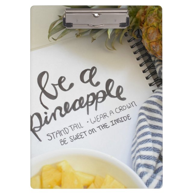 Porte-bloc Soyez un ananas (Devant)