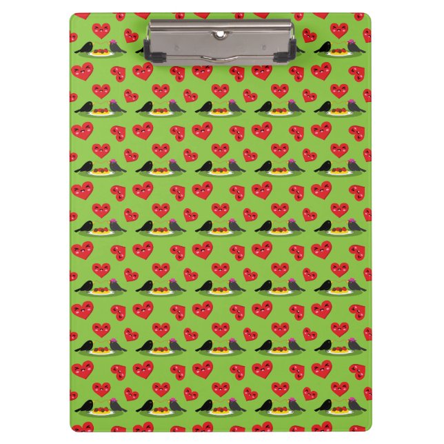 Porte-bloc Spaghetti Boules de viande Romantique Date Motif (Devant)