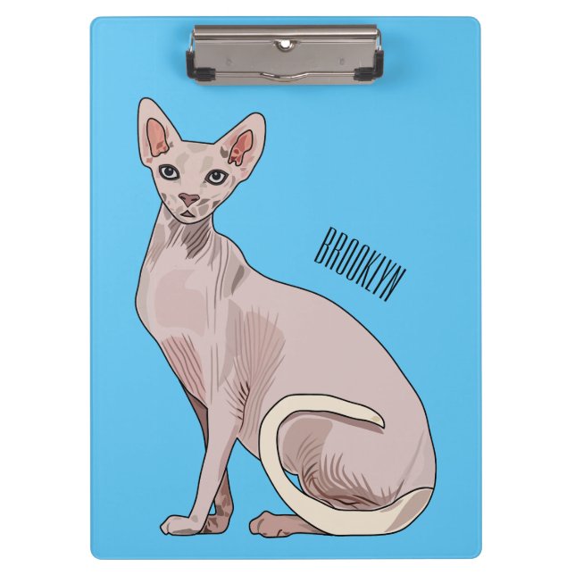 Porte-bloc Sphynx cat (Devant)
