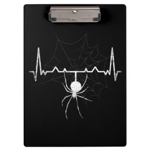 Porte-bloc Spider Web Heartbeat Cobweb Spider Cadeau