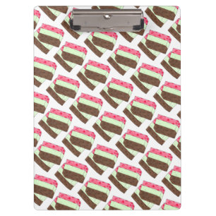 Porte-bloc Spumoni Italien Gelato Crème de glace Dessert Spum