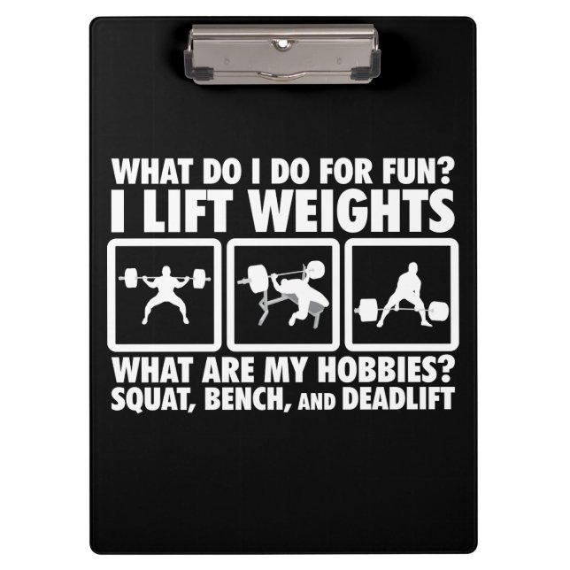 Porte-bloc Squat, Banc, Deadlift - Motivation (Devant)