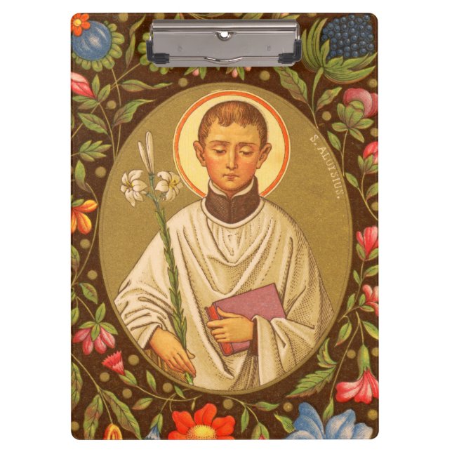 Porte-bloc St. Aloysius Gonzaga (PM 01) (Devant)