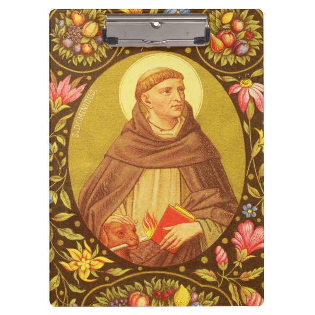 Porte-bloc St. Dominic de Guzman (PM 02) Personnalisable (Devant)