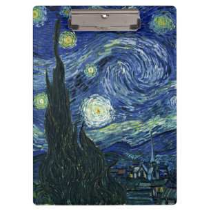Porte-bloc Starry Night Vincent van Gogh Art Peinture