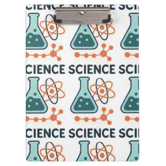 Porte-bloc Stickers Objet scientifique - Flacon, Molécules et
