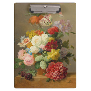 Porte-bloc Still Life with Roses and Peonies - Bloemers A.