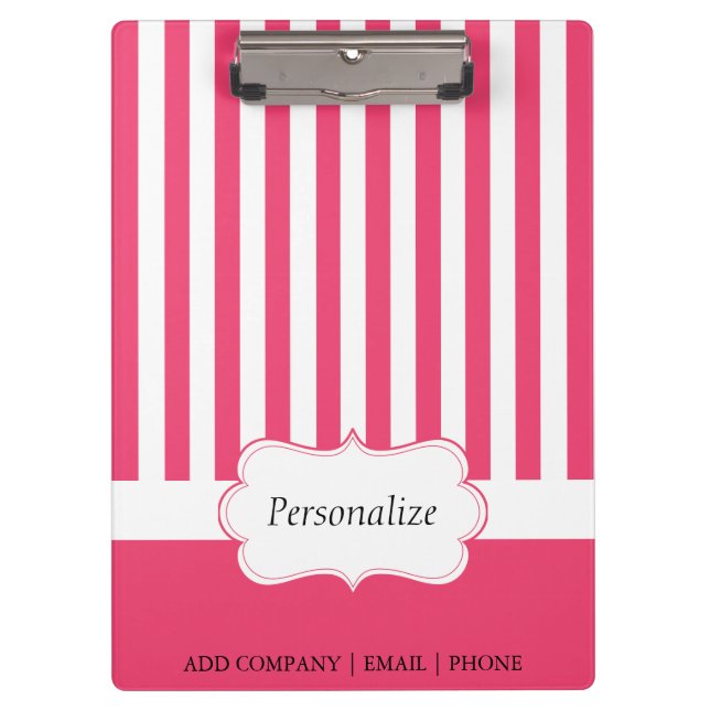 Porte-bloc Stripes Cayenne Classique | Texte do-it-yourself (Devant)