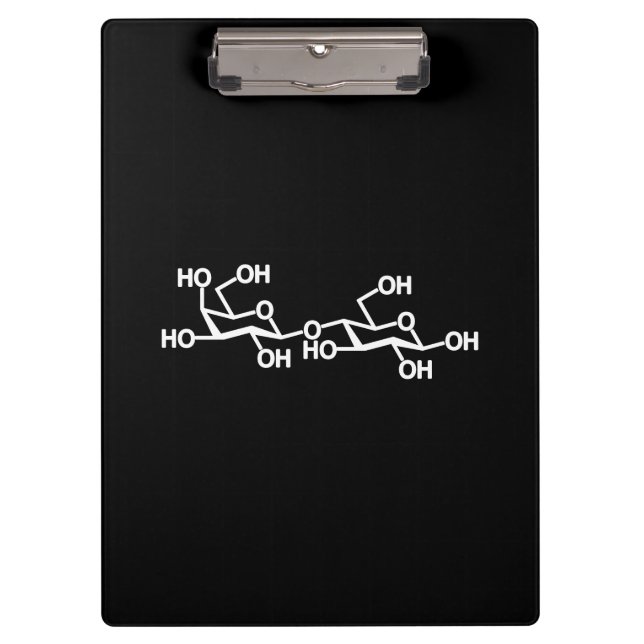 Porte-bloc Structure du lait lactose (Devant)