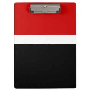 Porte-bloc Style de bloc de couleur noir rouge