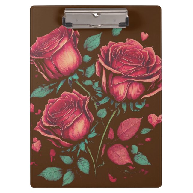Porte-bloc " 💐 💐 style de conception 💐 Fleur (Devant)