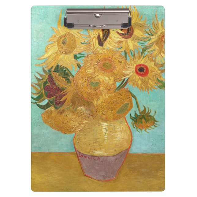 Porte-bloc Sunflowers Vincent van Gogh (Devant)
