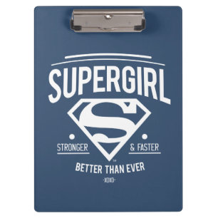 Porte-bloc Supergirl Better Than Ever Retro Graphic