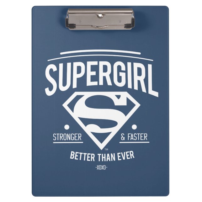 Porte-bloc Supergirl Better Than Ever Retro Graphic (Devant)