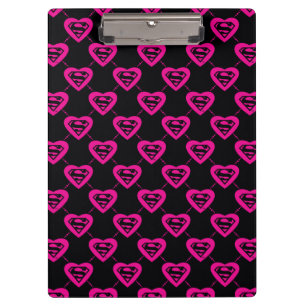 Porte-bloc Supergirl Hearts Motif diagonal