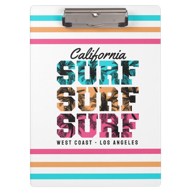 Porte-bloc Surf Dreams : California Sunset Edition (Devant)