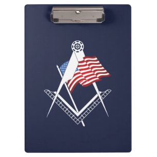 Porte-bloc Symbole de la franc-maçonnerie américaine