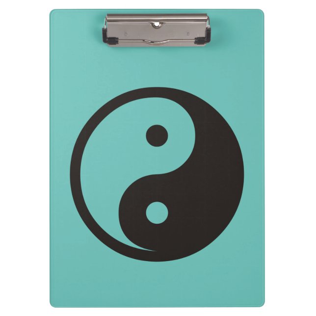 Porte-bloc Symbole Yin Yang - conception de tatouage solide (Devant)