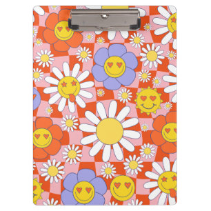 Porte-bloc Tableau de contrôle floral de marguerite super, an