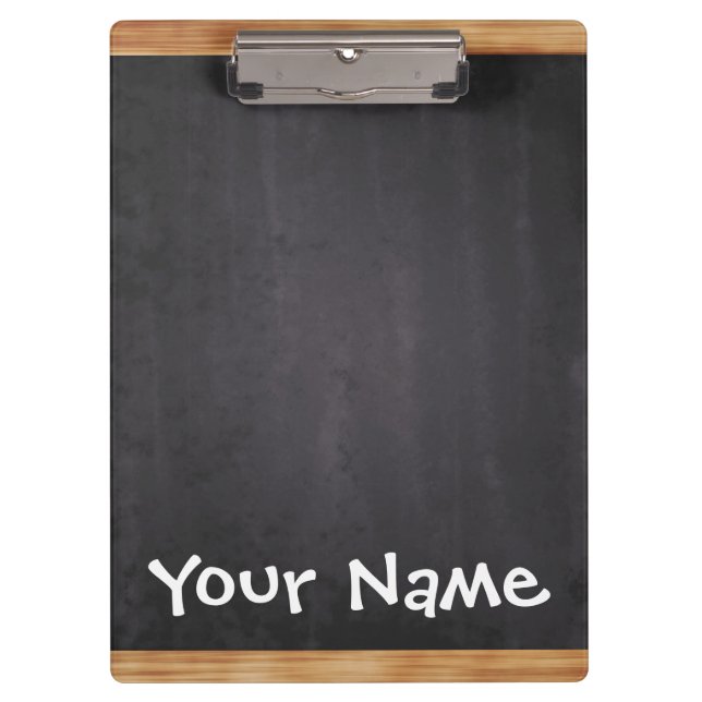 PORTE-BLOC TABLEAU NOIR (Devant)