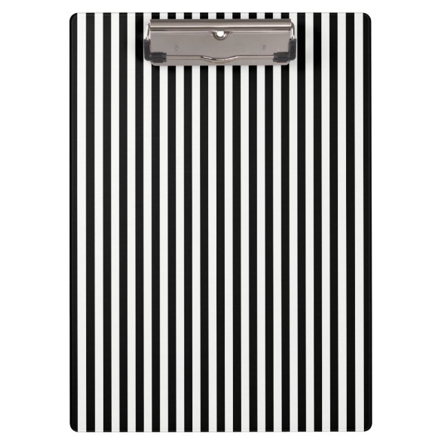 Porte-bloc Tâche linéaire noir et blanc (Devant)