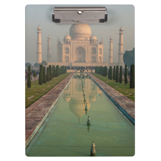 Porte-bloc Taj Mahal, Agra, Uttar Pradesh, Inde (Devant)