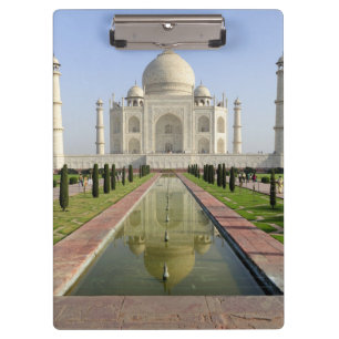 Porte-bloc Taj Mahal, Agra, Uttar Pradesh, Inde,