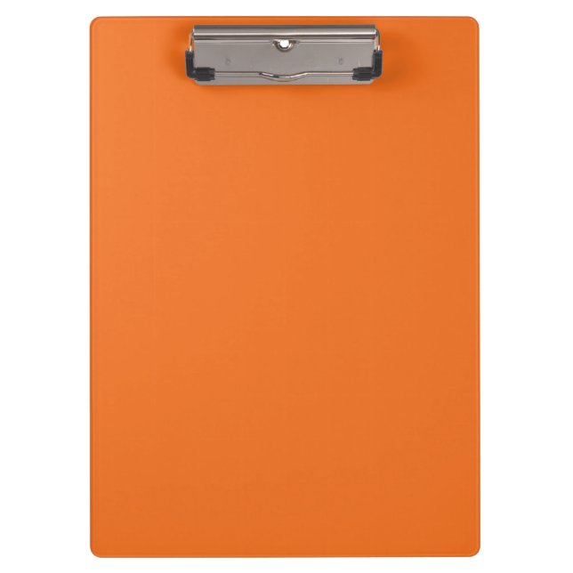 Porte-bloc "Tangerine Orange" (Devant)